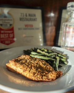 73 & Main Pecan Crusted Salmon