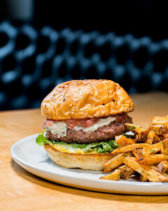 Church and Union Chef Jamie's Lamb Burger