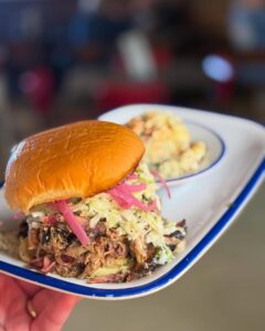 Cranford BBQ sandwich