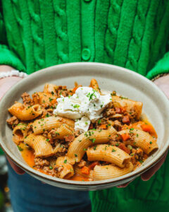 Fin & Fino lamb pasta