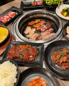 Gyu-Kaku dishes