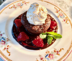 Hunter House Circa 1913 Chocolate Torte