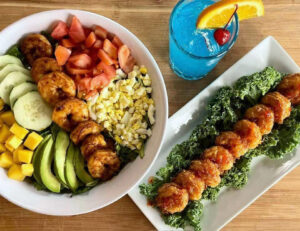 Latitudes shrimp dishes