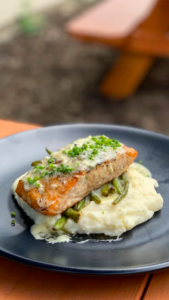 MEP Casual American Cuisine Grilled Salmon