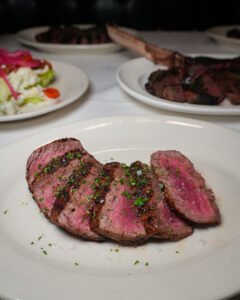 Morton's sliced filet