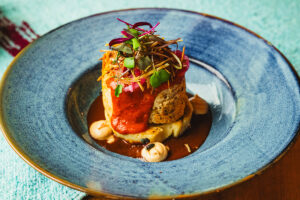 Puerta Chicken al Pastor Ballotine