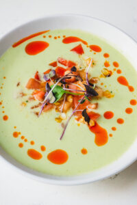 Rosemont chilled cucumber and yogurt soup
