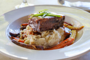 Southern Pecan Bourbon Braised Short Rib