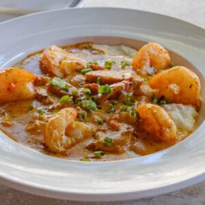 Southern Pecan Shrimp & Grits