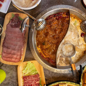Szechuan Mansion Hotpot food