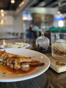 The Local Room Locust Blackened Shrimp