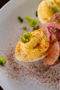 Towel City Tavern Deviled Eggs