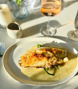 Vintage House Parmesan-Crusted Barramundi