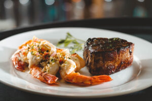 Eddie V's Filet and Shrimp